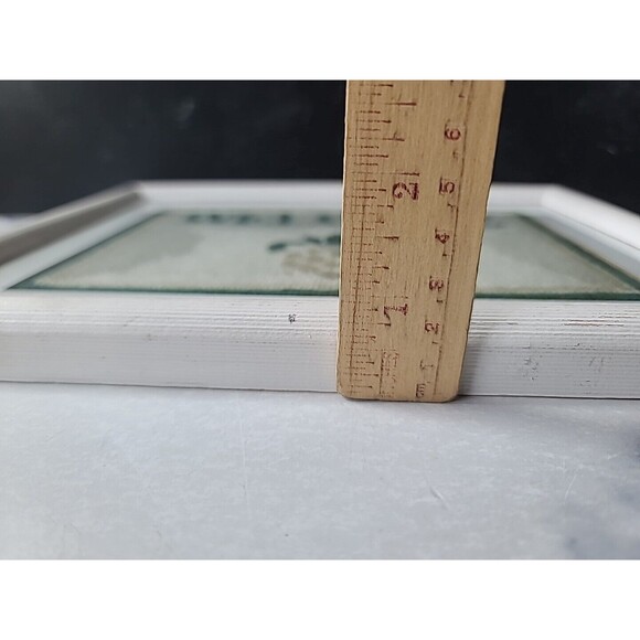 Welcome Pineapple Sign Framed Cross Stitch - Picture 8 of 10